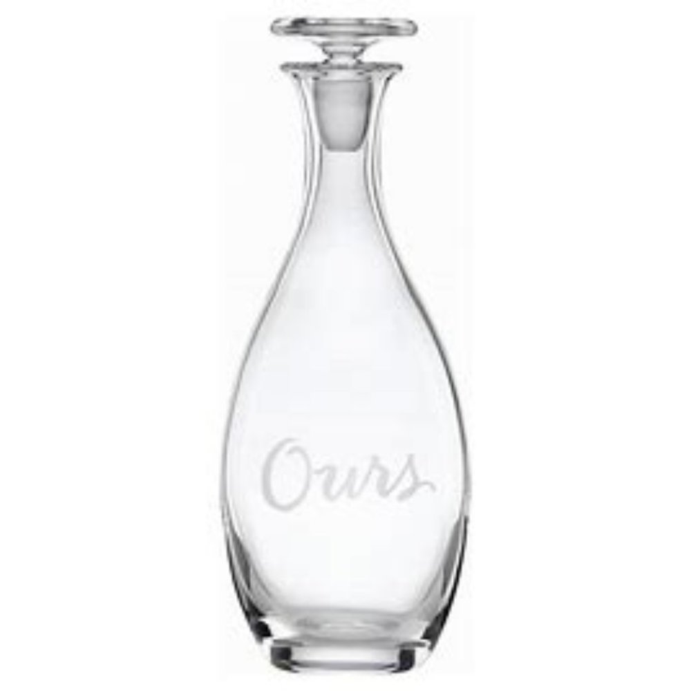Kate Spade Lenox Two of a Kind Decanter / Carafe